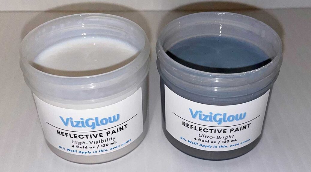 Reflective Paint versus Reflective Tape – The Difference